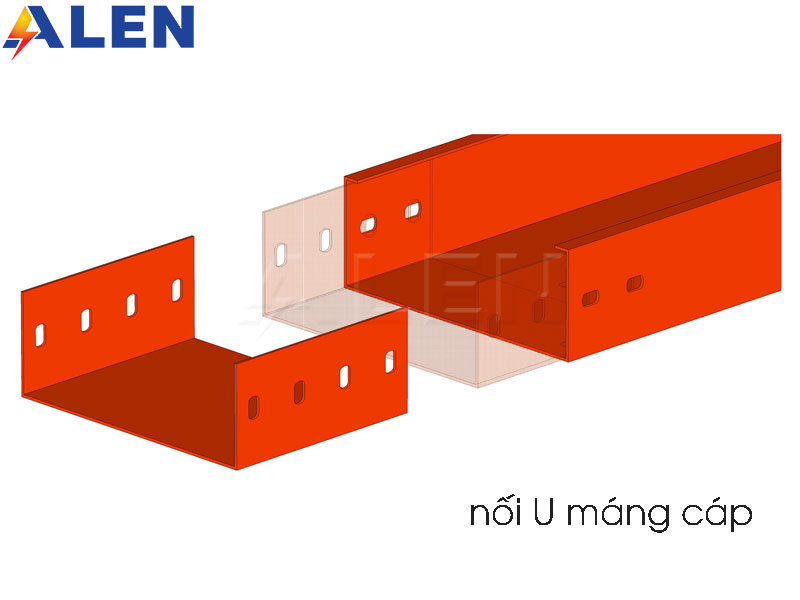 Nối U máng cáp