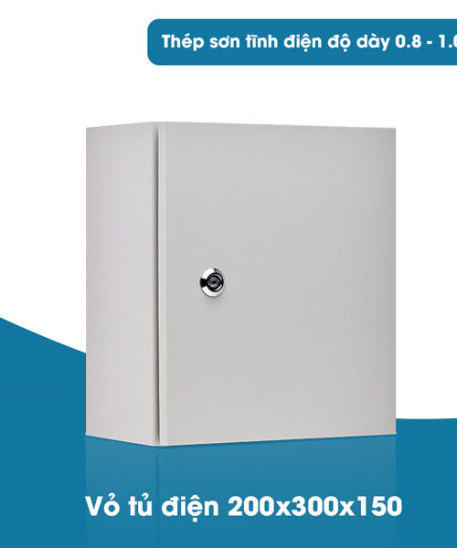 Vỏ tủ điện 300x200x150